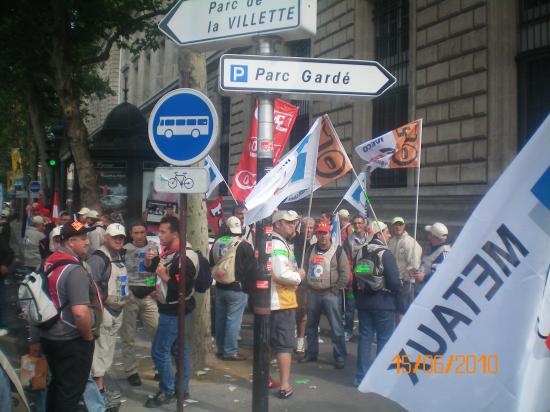 Manif du 15/06/2010