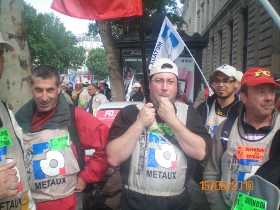 Manif du 15/06/2010